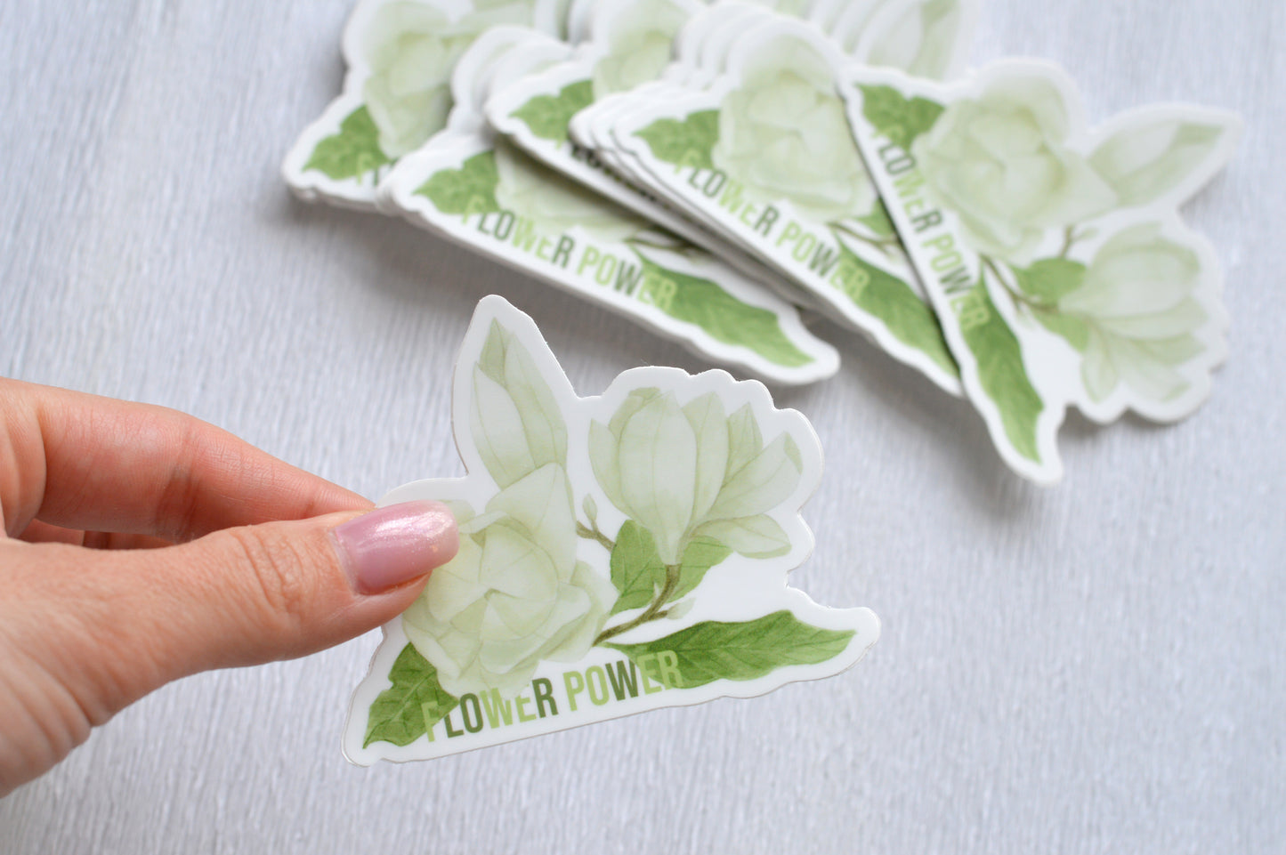 Magnolia "Flower Power" Sticker