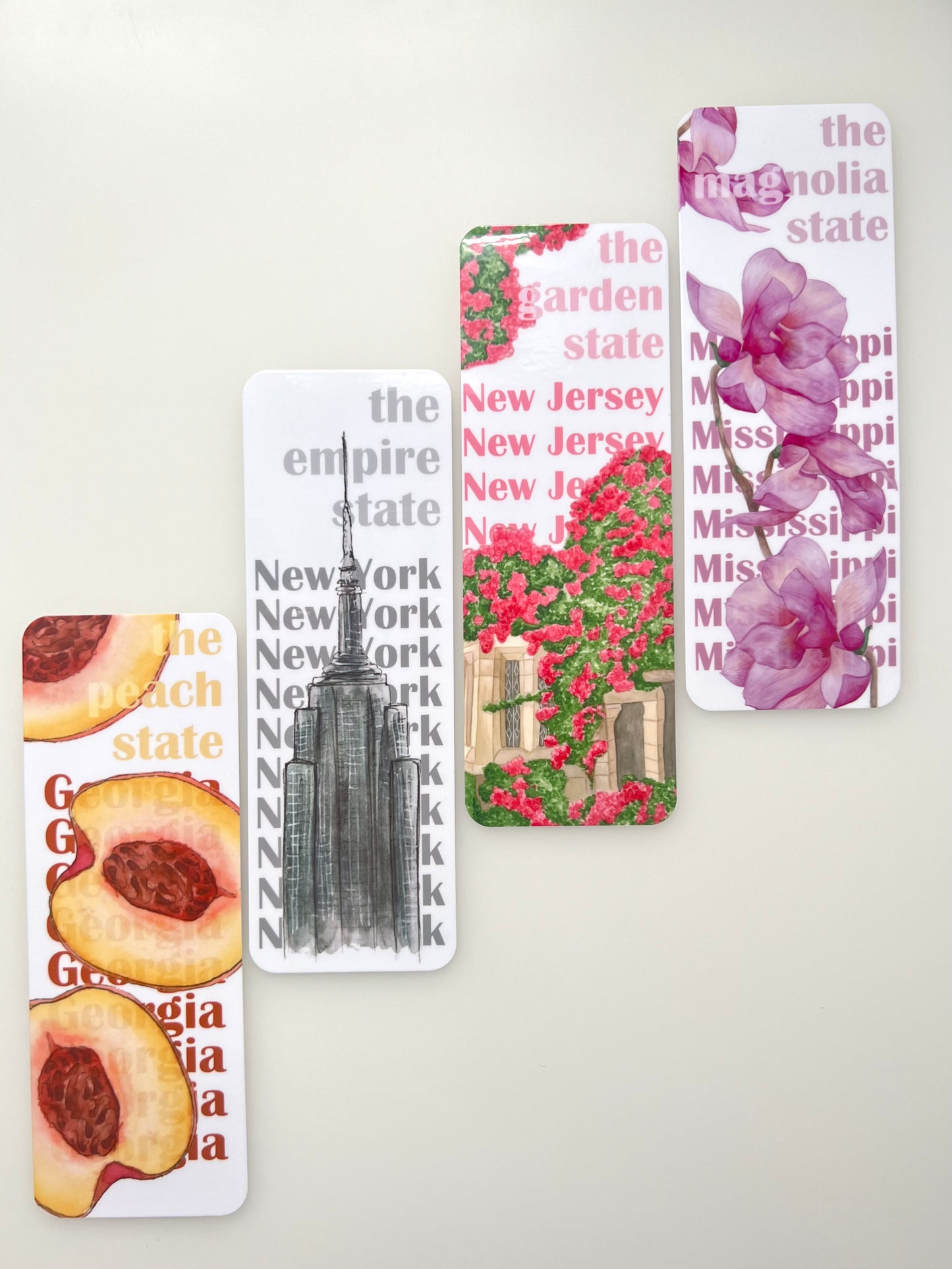 The Garden State NEW JERSEY Bookmark