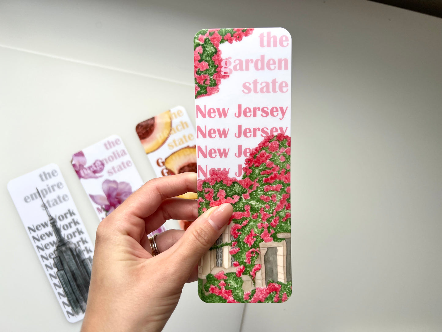 The Garden State NEW JERSEY Bookmark