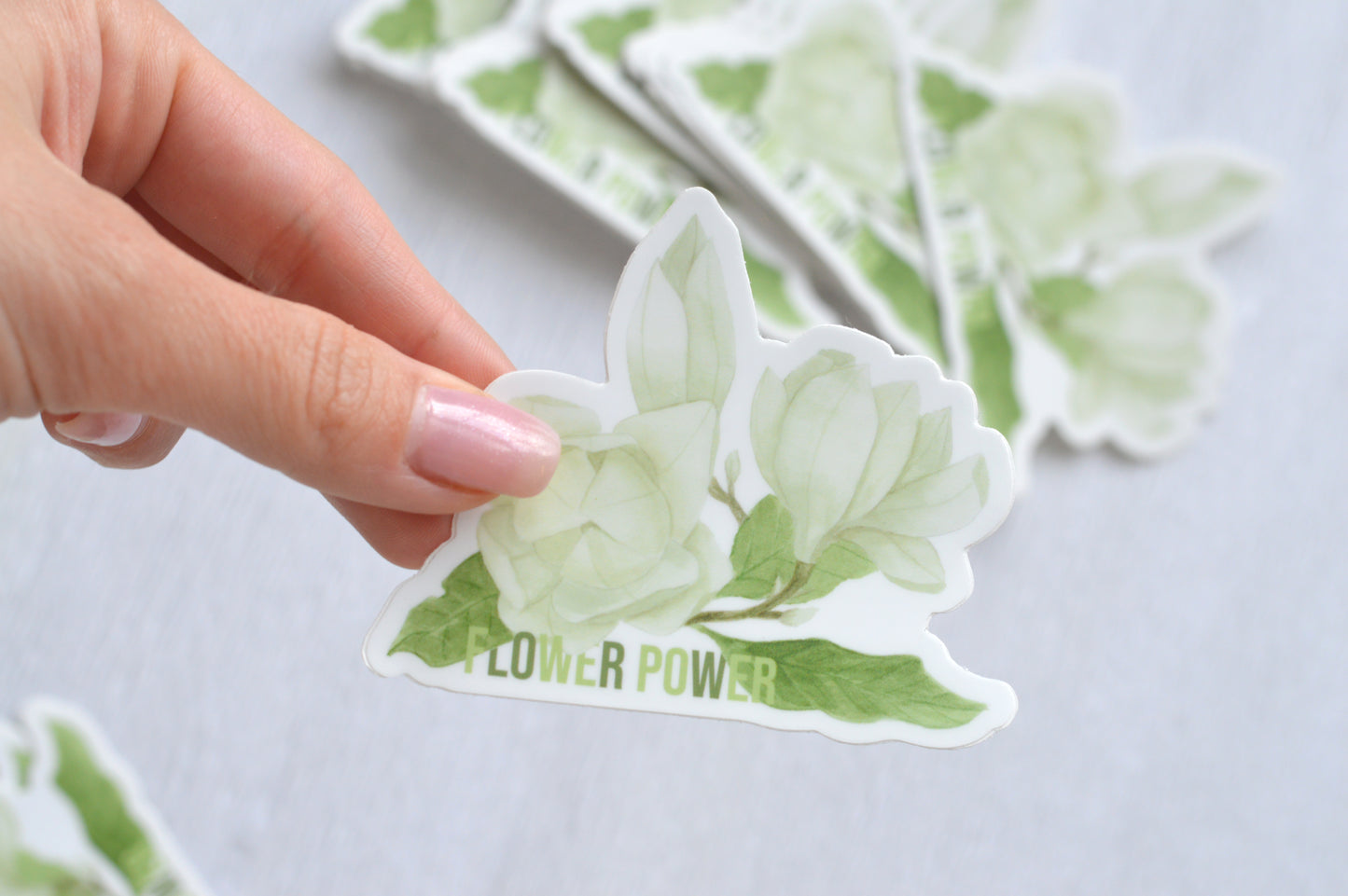 Magnolia "Flower Power" Sticker