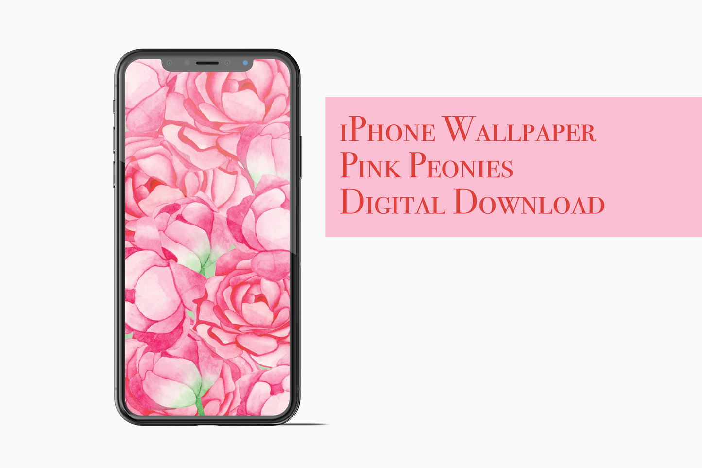 Peonies Phone Wallpaper Set