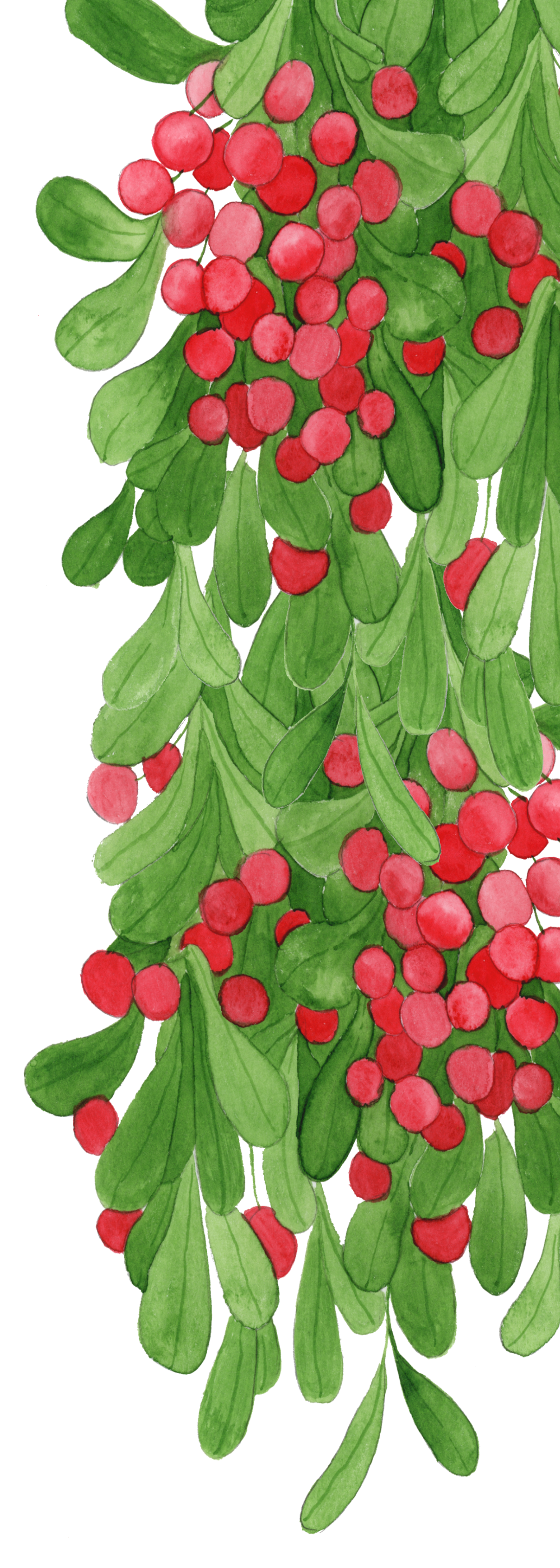 Mistletoe Bookmark