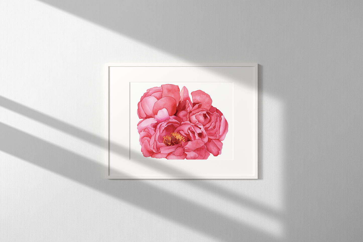 Pink Peonies Print