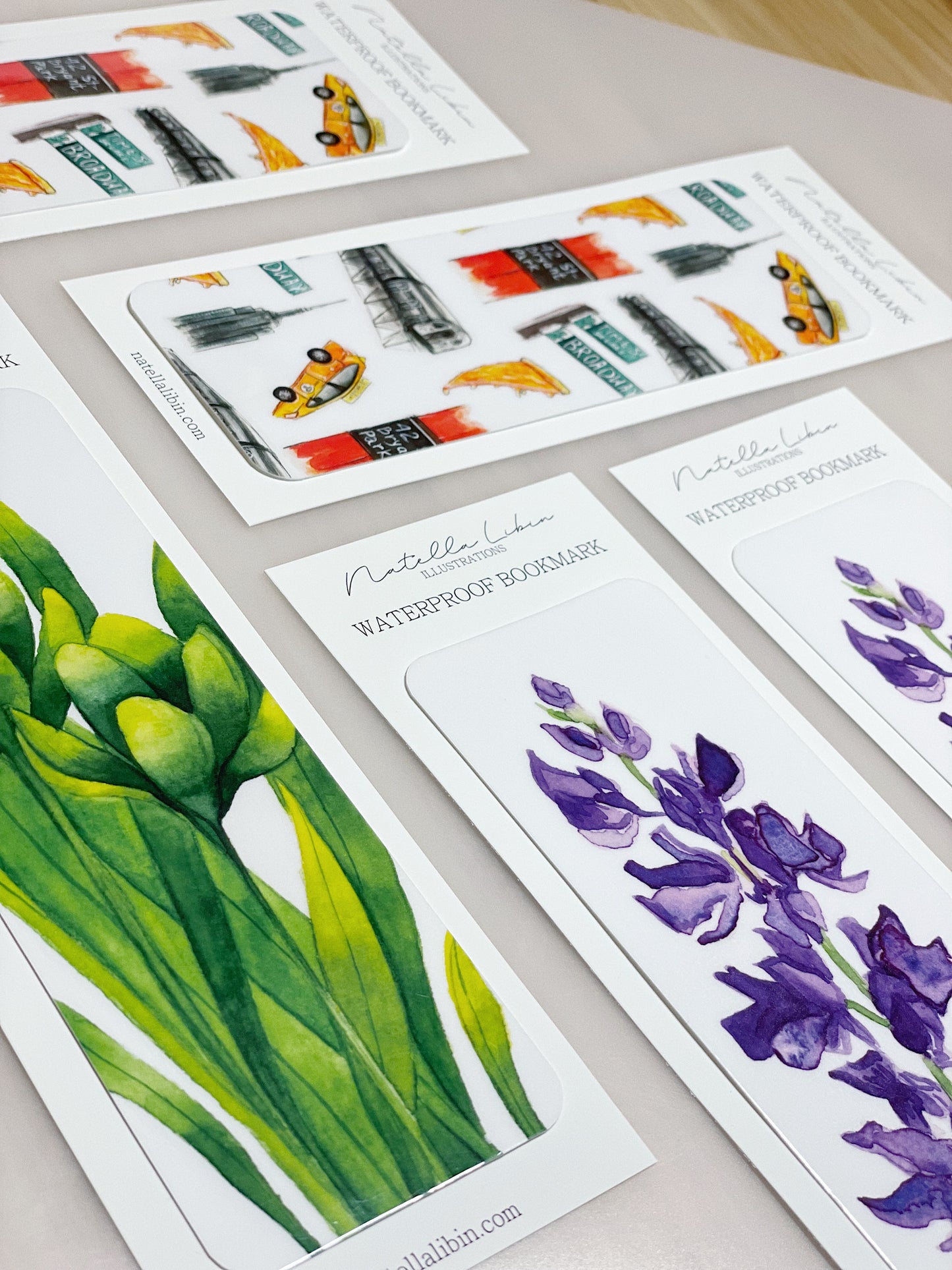 NYC Bookmark Products | Natella Libin