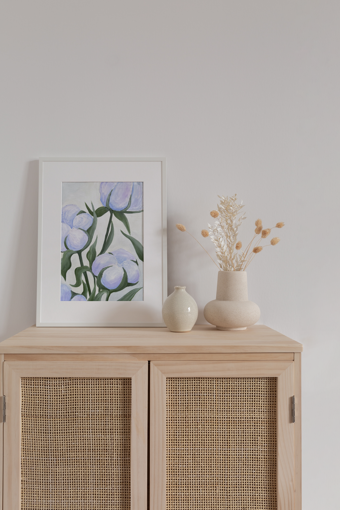 Acrylic Cotton Print