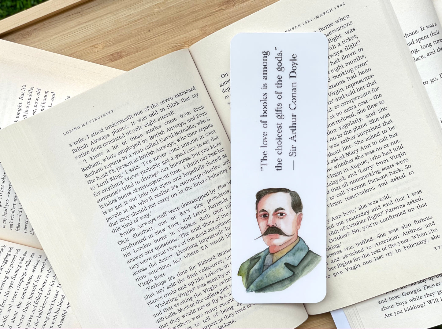 Arthur Conan Doyle Bookmark