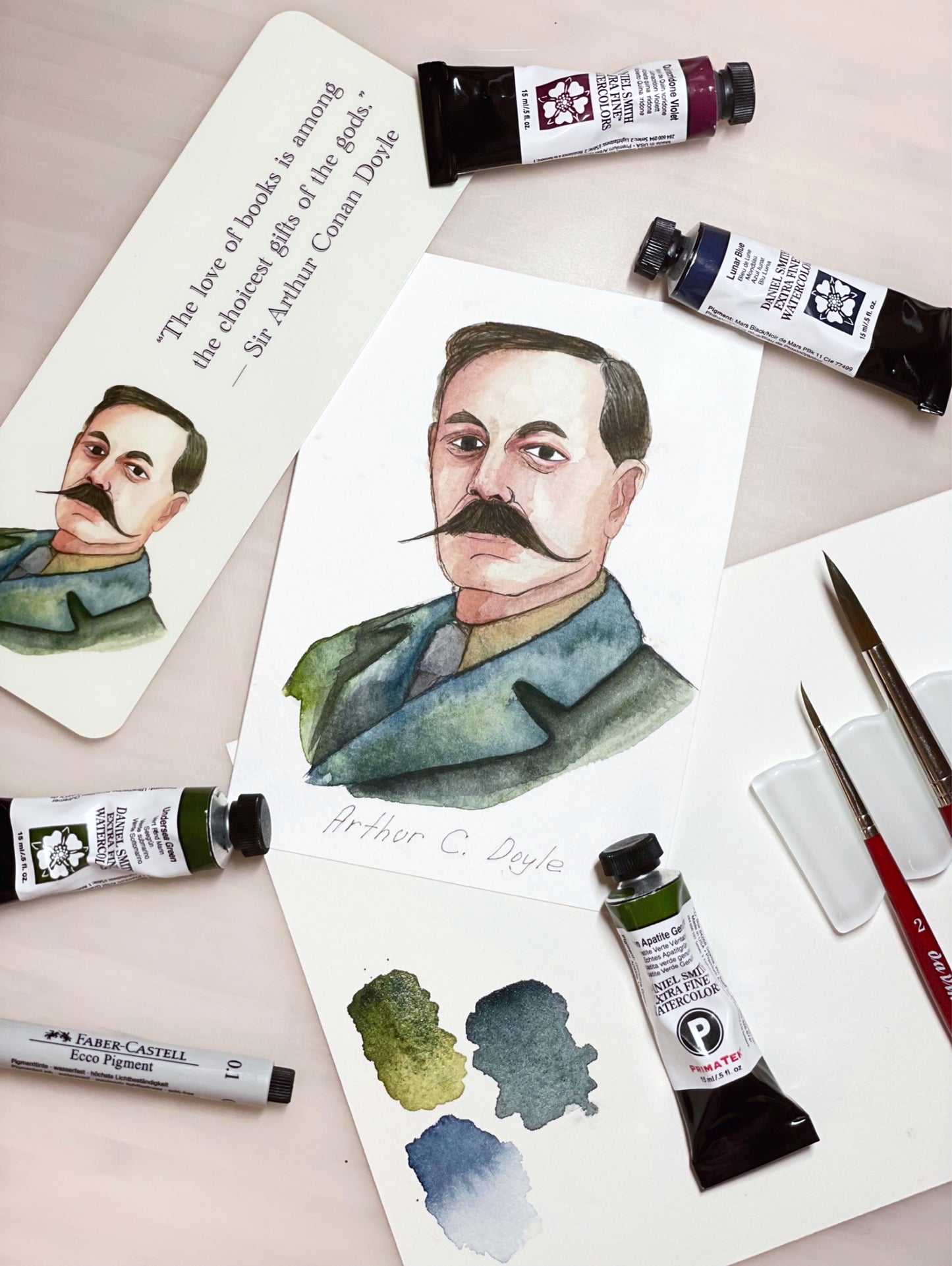 Arthur Conan Doyle Bookmark
