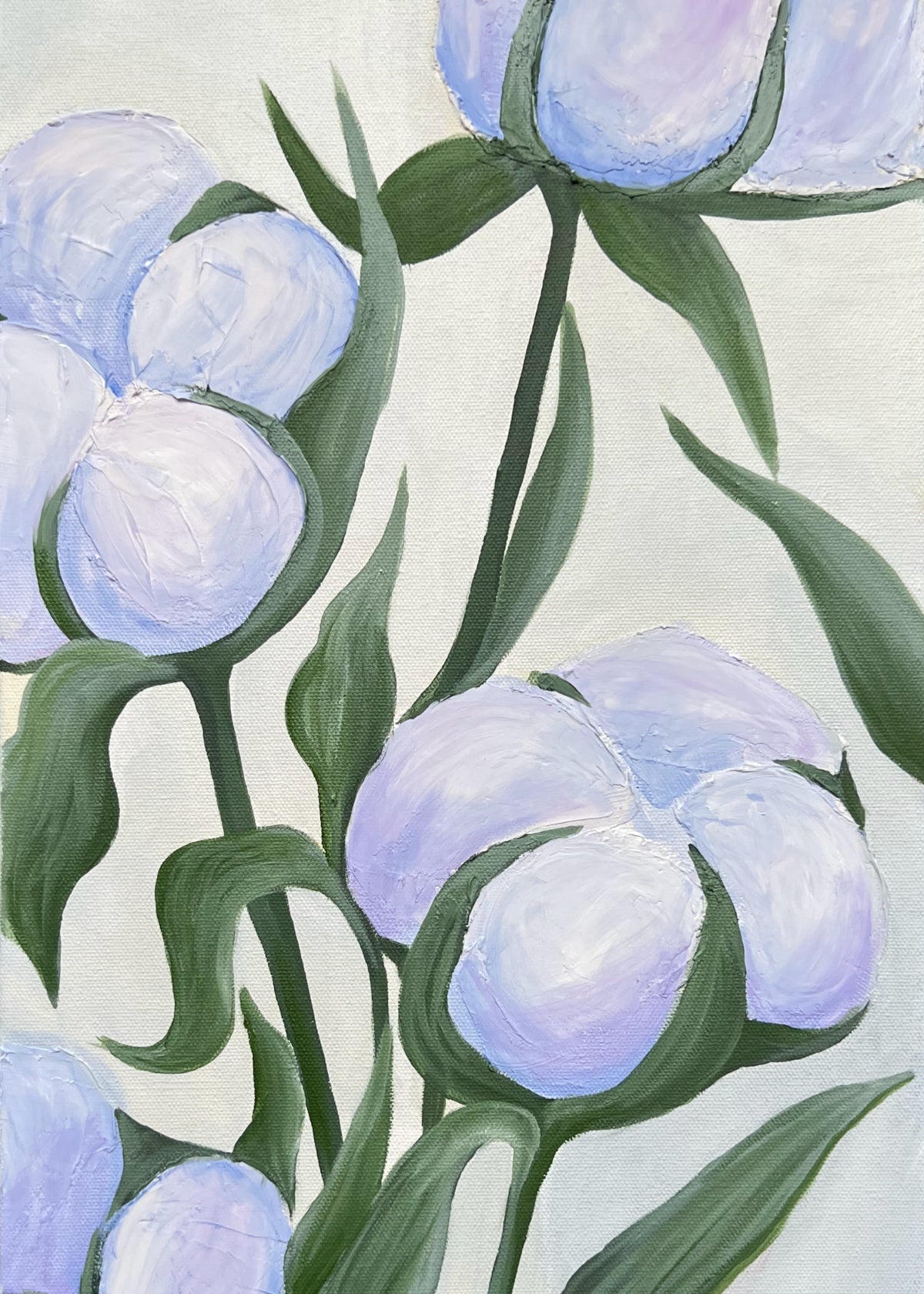 Acrylic Cotton Print