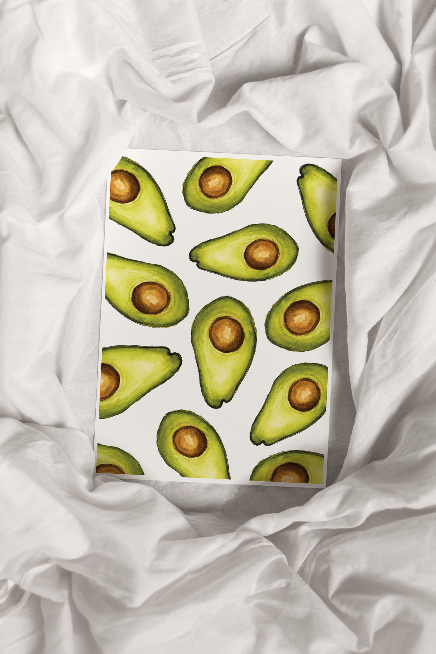 Flying Avocados Print