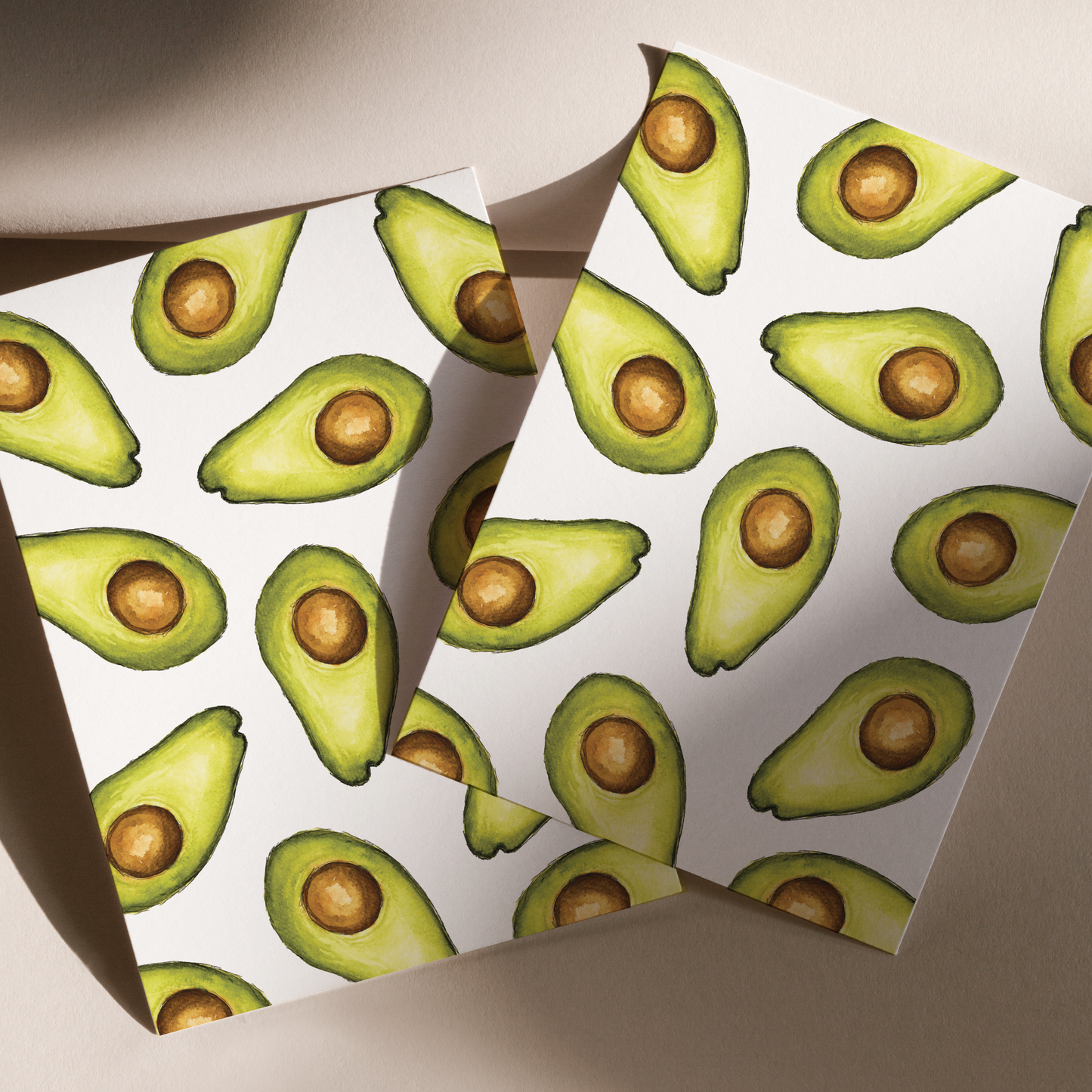 Flying Avocados Print