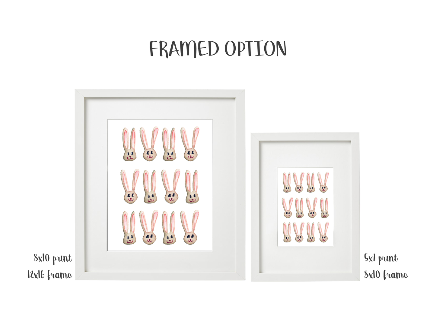 Easter Bunnies Print