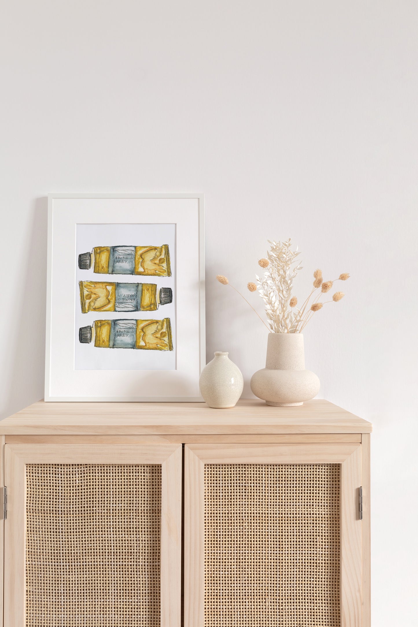 Paint Tubes Print