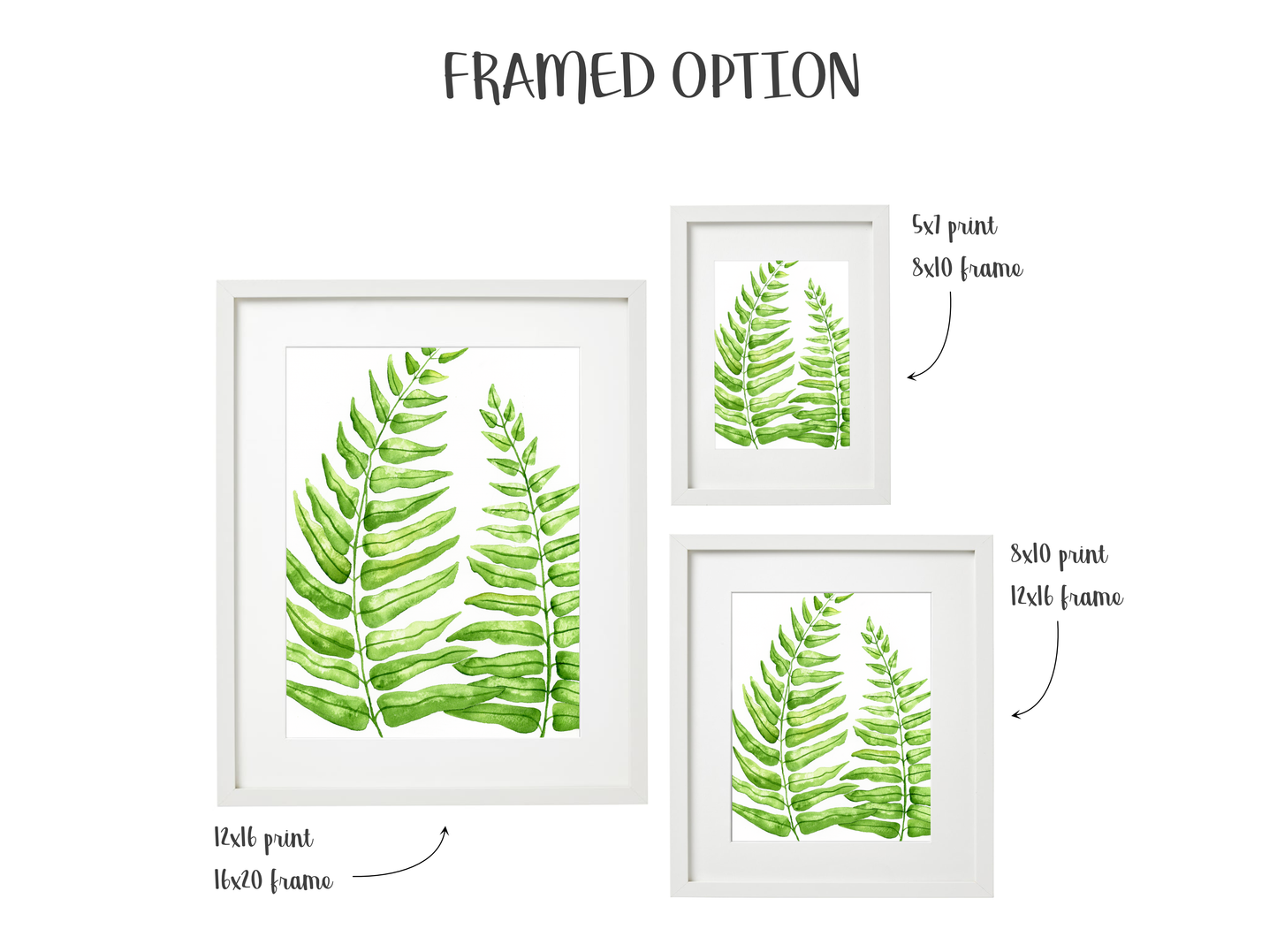 Macho Fern Print