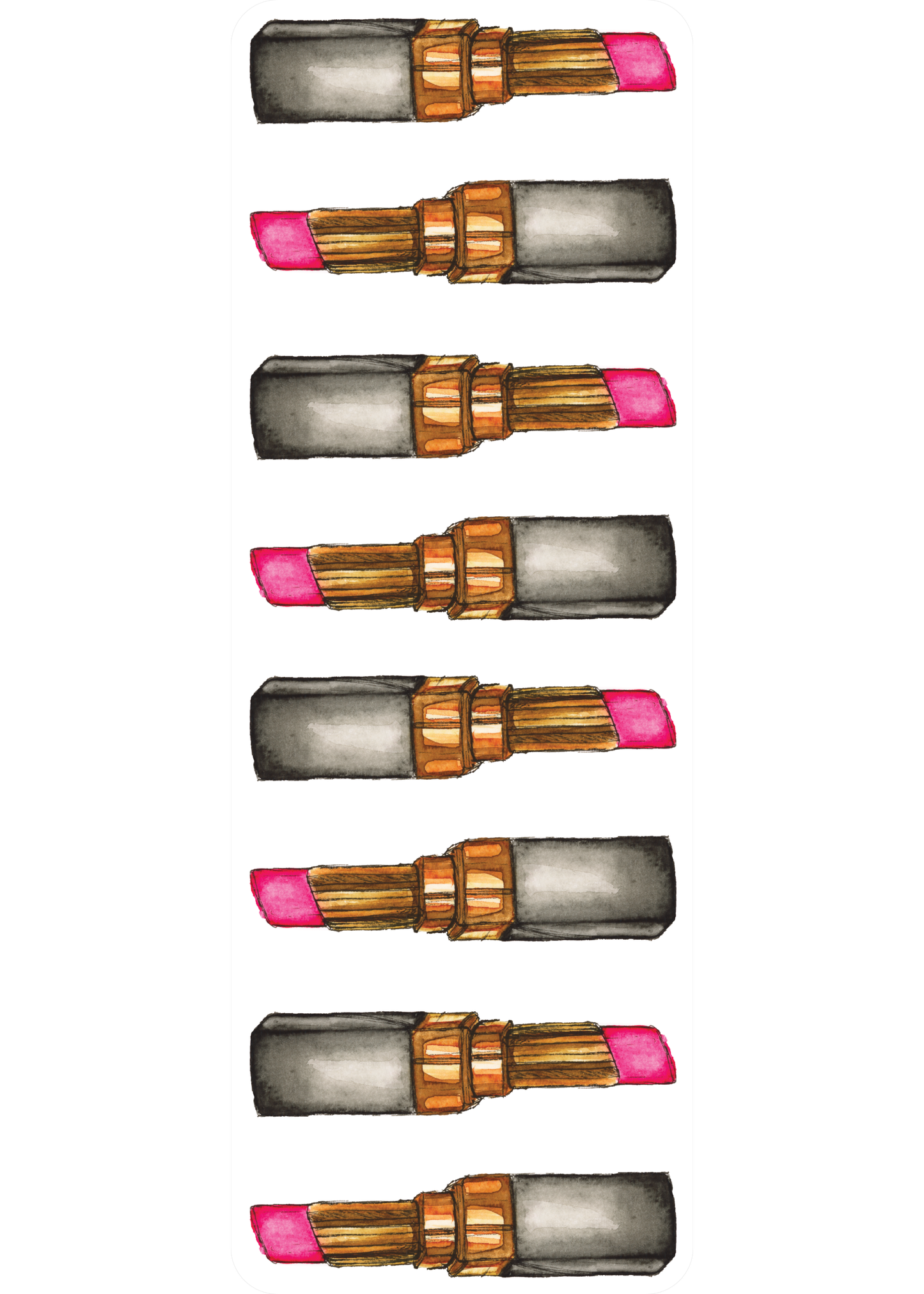 Lipsticks Bookmark