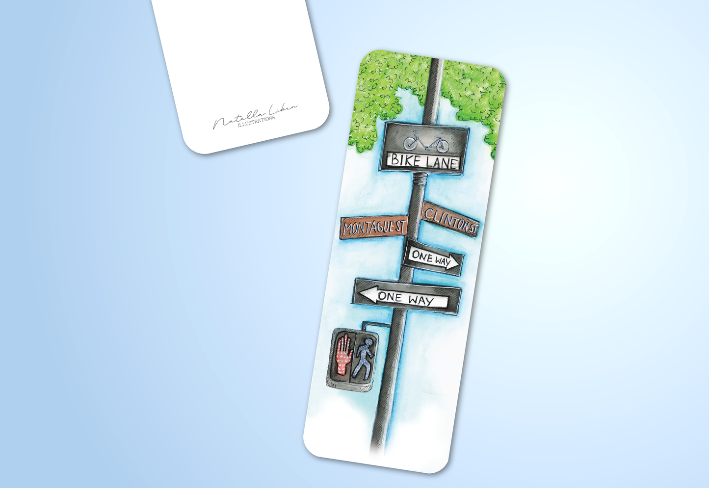 Montague St. Bookmark | Natella Libin