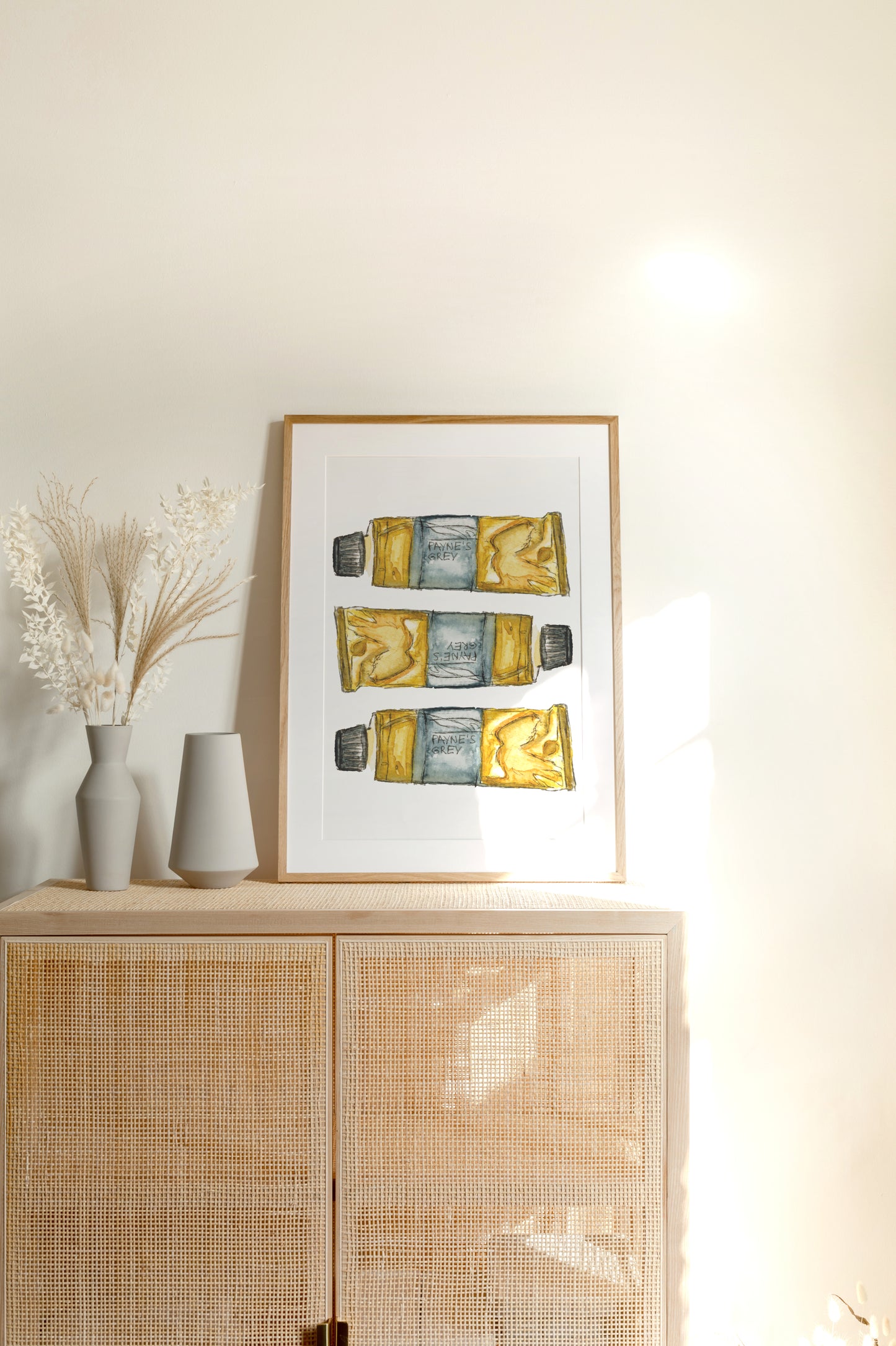 Paint Tubes Print