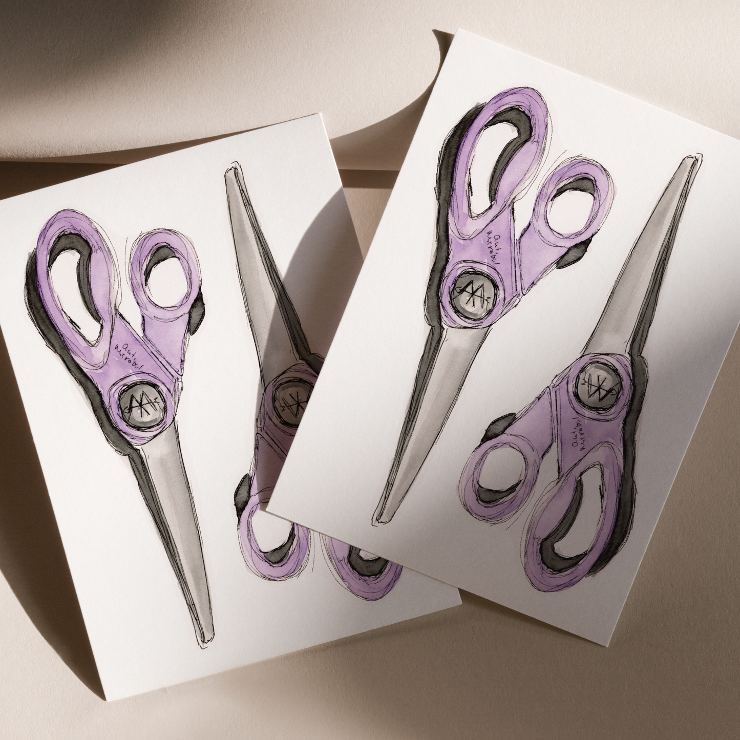 Crafting Scissors Pair Print