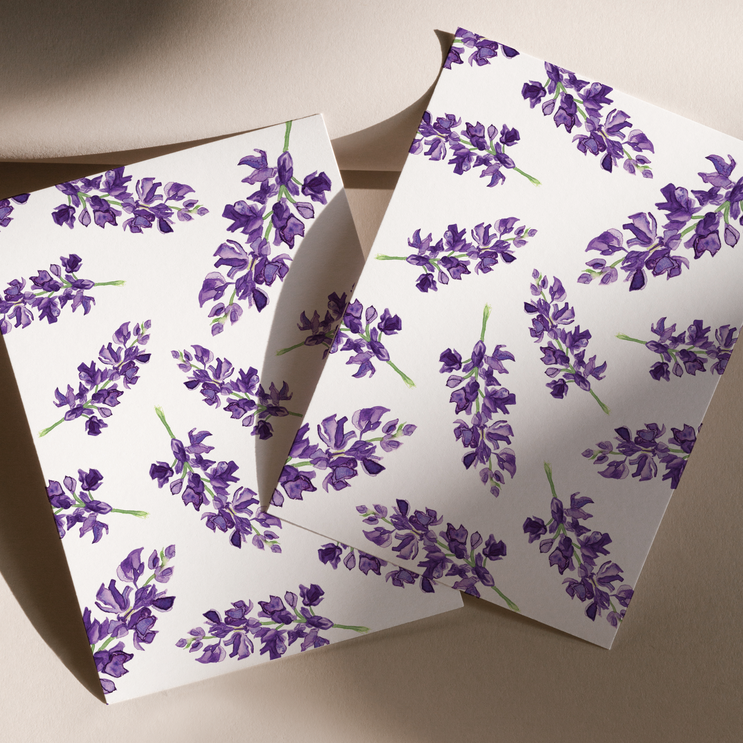 Snapdragon Pattern Print