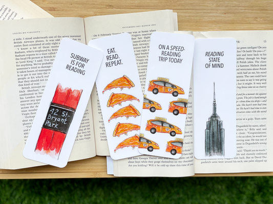 NYC Bookmark Gift Set