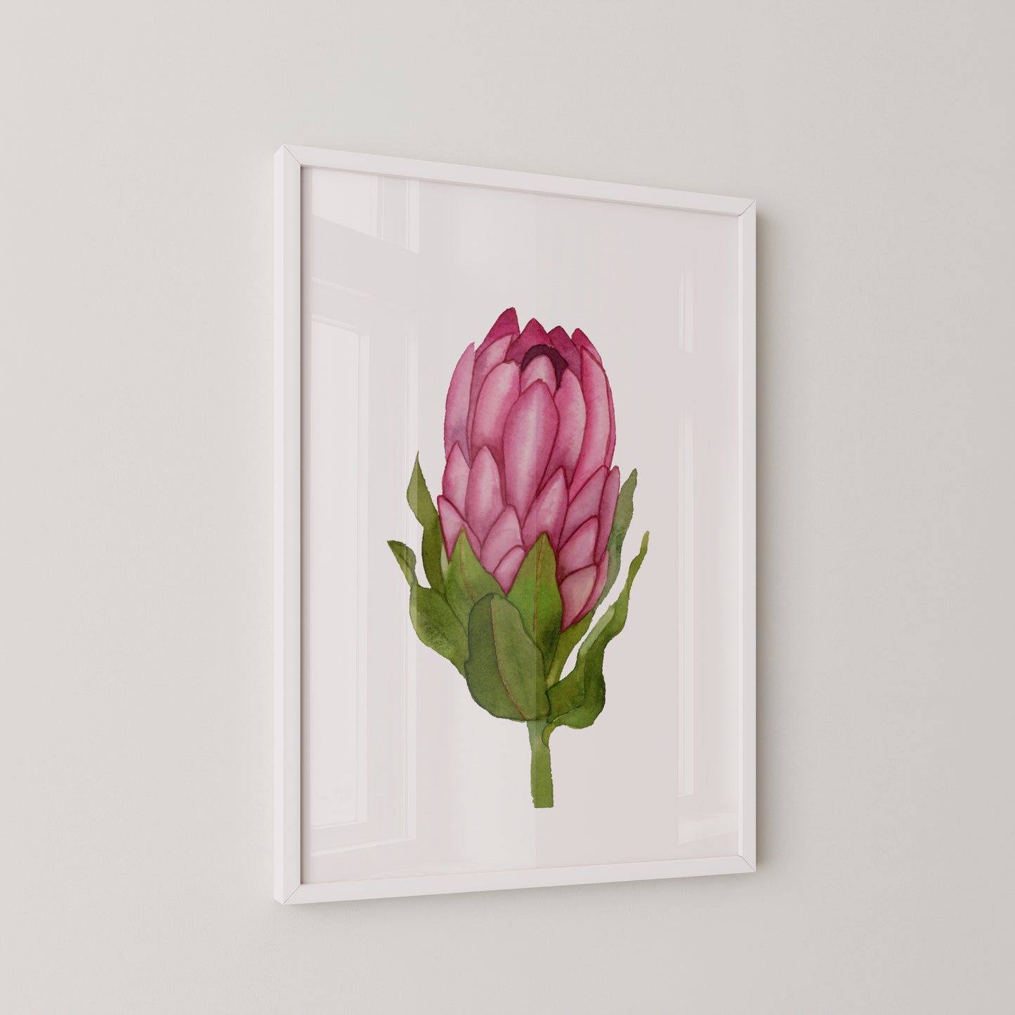 Queen Protea Print