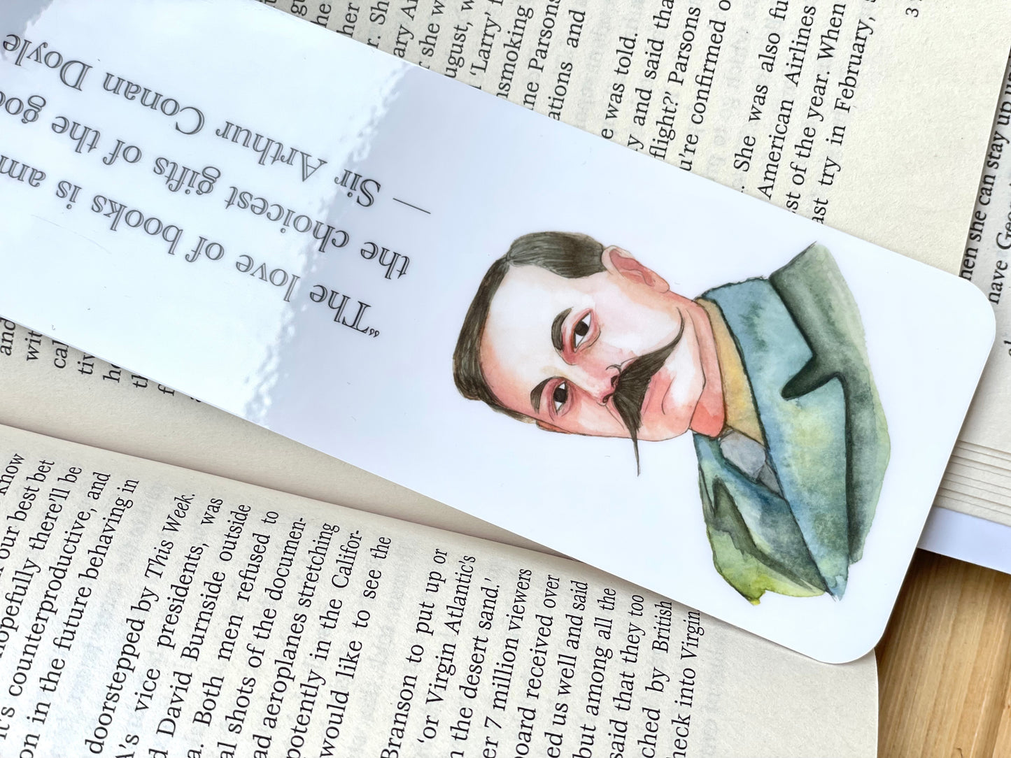 Arthur Conan Doyle Bookmark