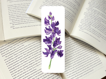 Purple Snapdragon Bookmark