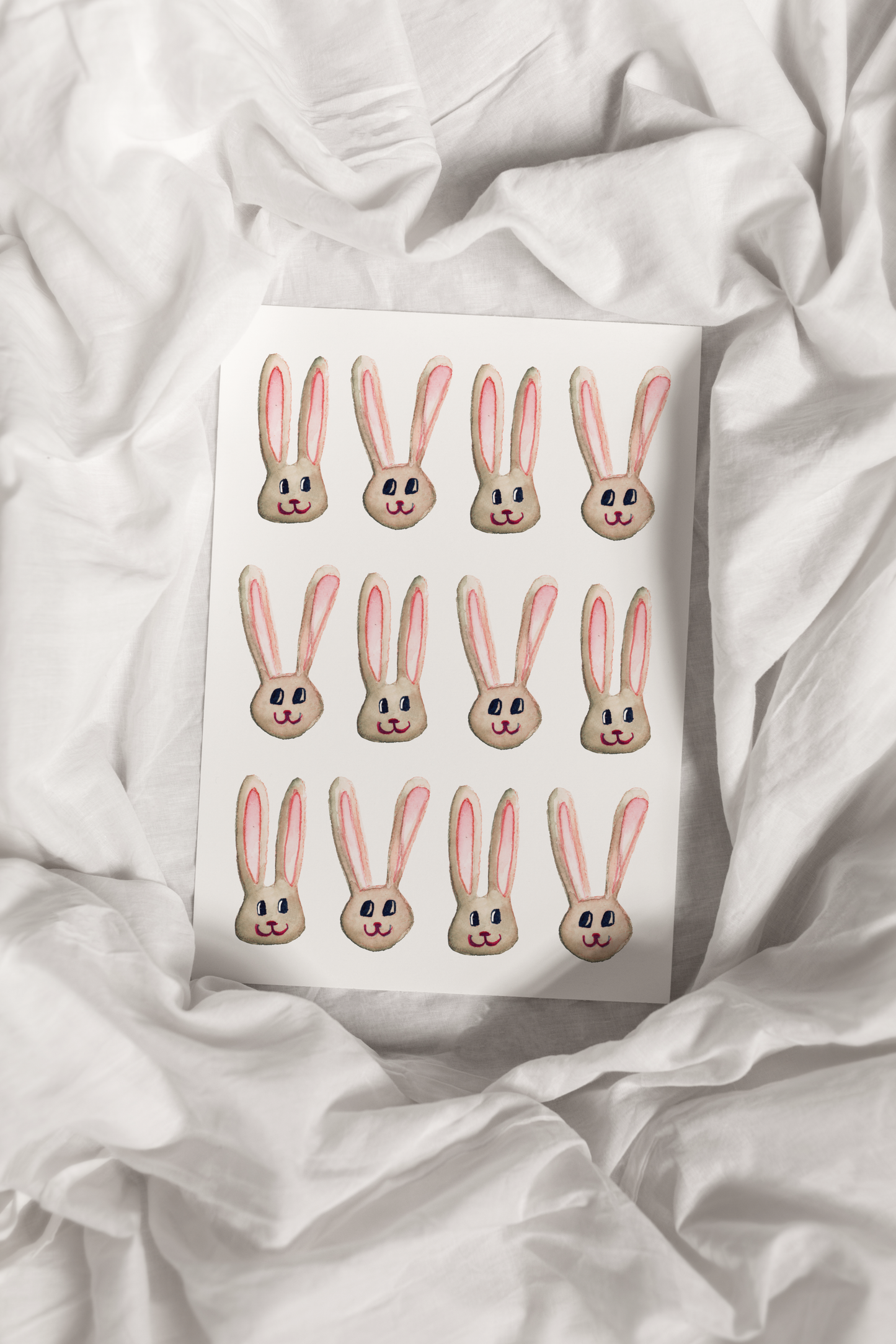 Easter Bunnies Print