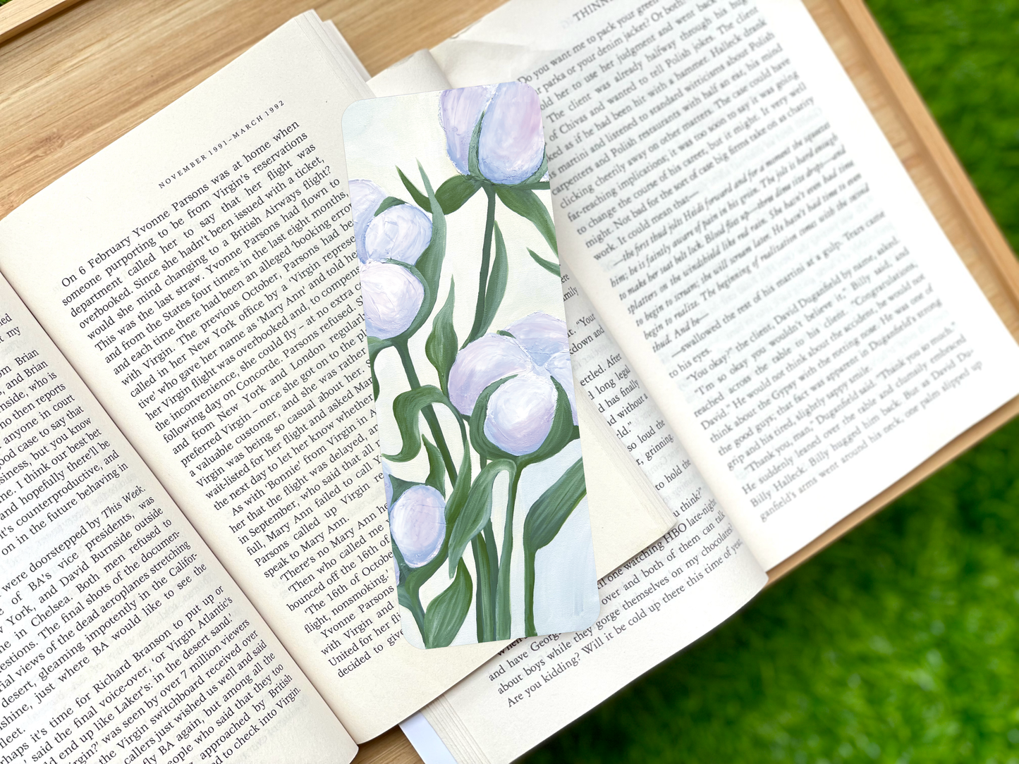 Acrylic Cotton Bookmark