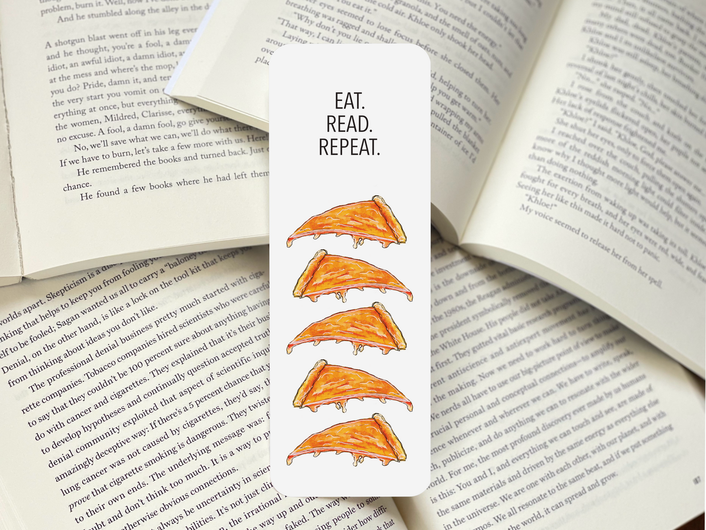 Pizza Slices Bookmark