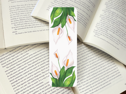 Cala Lilies Bookmark
