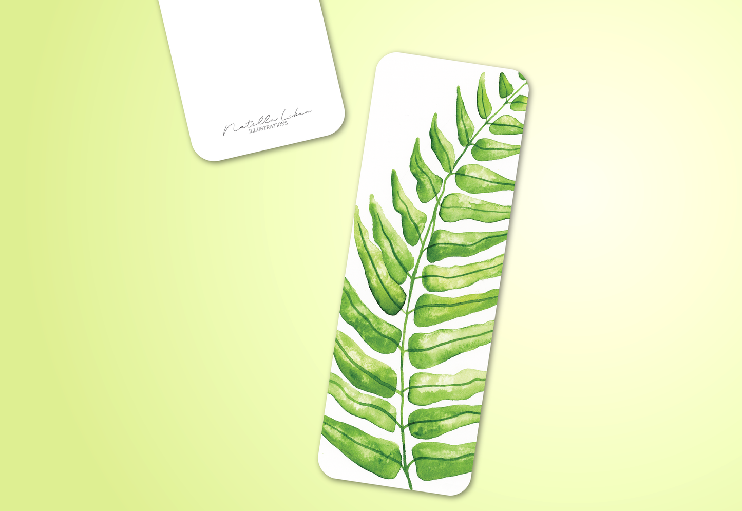 Macho Fern Bookmark | Natella Libin