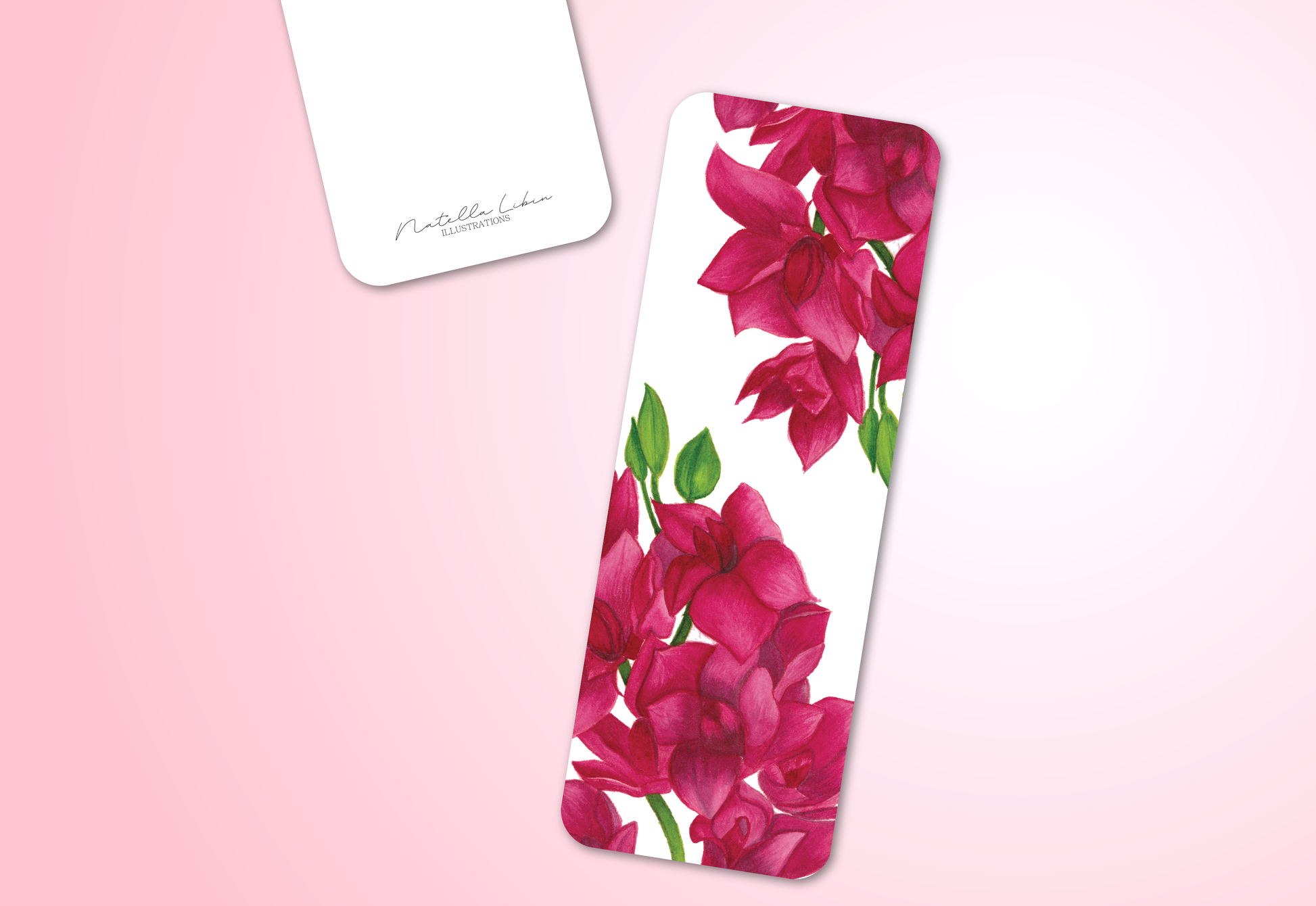 Gladiolus Pair Bookmark | Natella Libin
