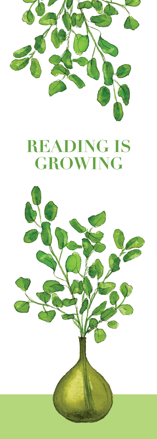 Reading is Growing Bookmark