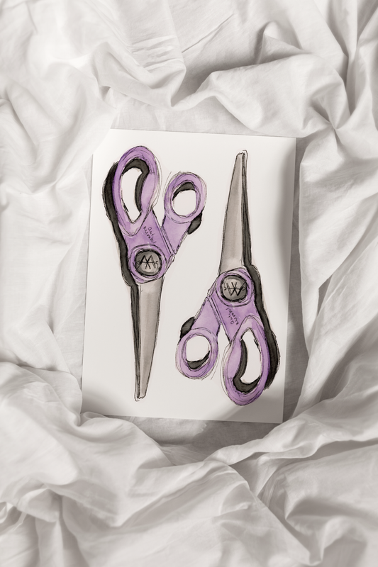 Crafting Scissors Pair Print